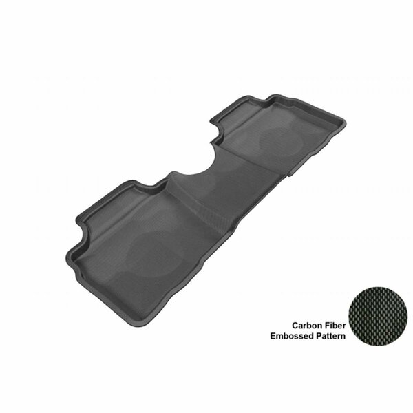 3D Maxpider KIA SOUL 2010-2013 KAGU BLACK R2 Floor Mat L1KA00821509